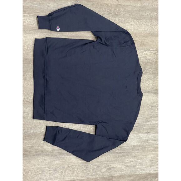 Champion Small Script Logo Sweatshirt Mens Medium - Picture 6 of 11